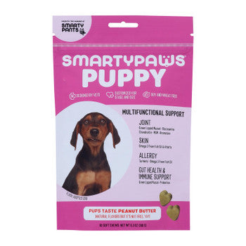 Smartypaws - Puppy Frmla Peanut Butter - 1 Each - 60 CT-Dog-Smartypaws-PetPhenom