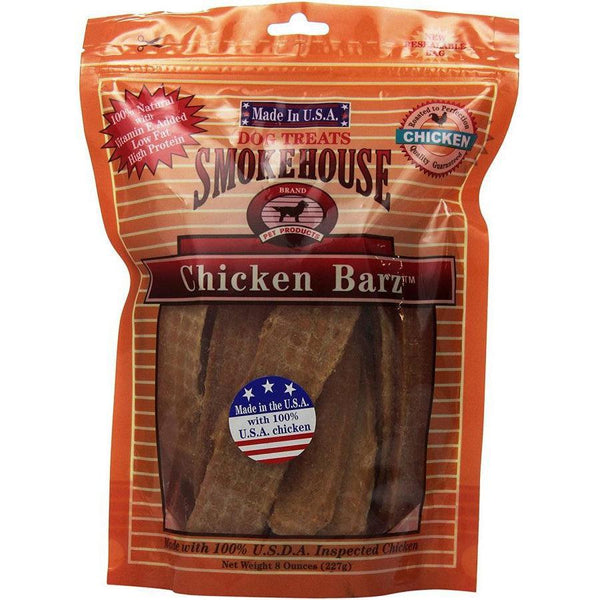 Smokehouse Chicken Barz Dog Treats, 8 oz-Dog-Smokehouse-PetPhenom