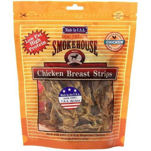 Smokehouse Treats Chicken Breast Strips, 8 oz-Dog-Smokehouse-PetPhenom
