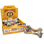 Smokehouse Treats Meaty Pork Bone, 12 Pack with Display Box-Dog-Smokehouse-PetPhenom