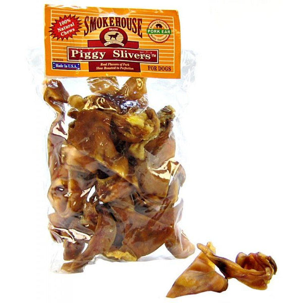 Smokehouse Treats Piggy Slivers, 20 Pack-Dog-Smokehouse-PetPhenom