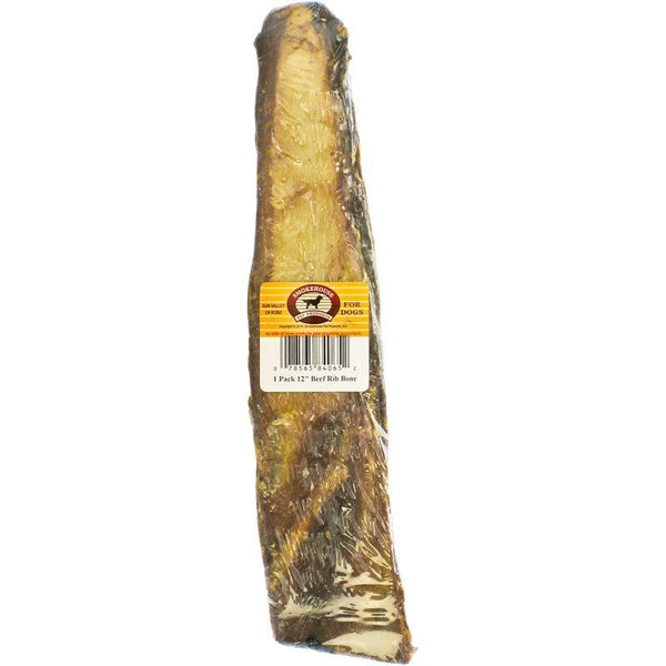 Smokehouse Treats Rib Bone, 12" Long (1 Pack)-Dog-Smokehouse-PetPhenom