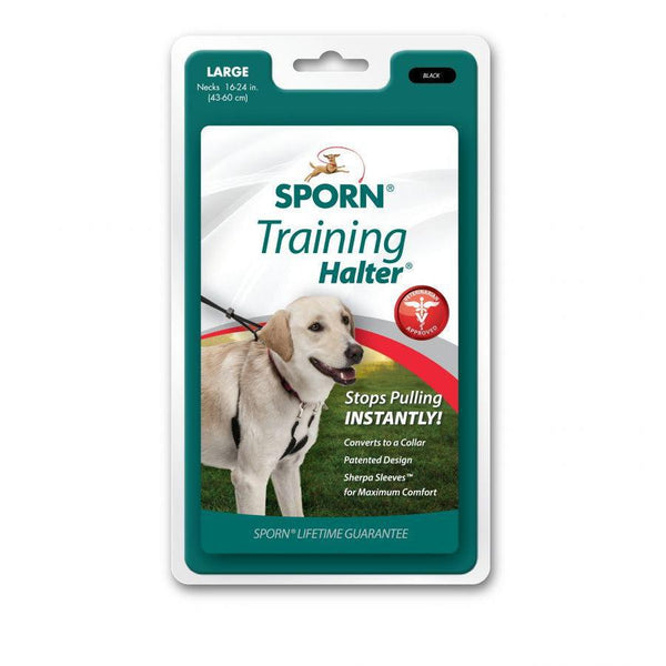 Sporn Original Training Halter for Dogs Red, Large-Dog-Sporn-PetPhenom