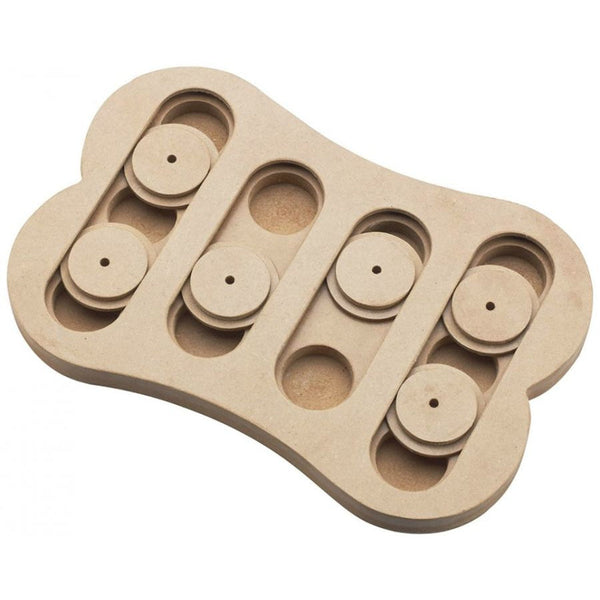 Spot Seek-A-Treat Shuffle Bone Interactive Dog Treat and Toy Puzzle, 1 count-Dog-Spot-PetPhenom