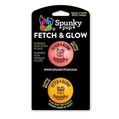 Spunky Pup Fetch & Glow Jr Ball 2-Pack by Spunky Pup-Dog-Spunky Pup-PetPhenom