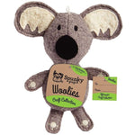 Spunky Pup Woolies Koala Dog Toy, 1 count-Dog-Spunky Pup-PetPhenom