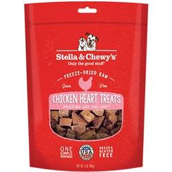 Stella & Chewy's Chicken Hearts Freeze-Dried Raw Dog Treats 3oz-Dog-Stella & Chewy's-PetPhenom
