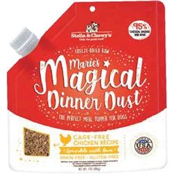 Stella & Chewy's Marie's Magical Dinner Dust Freeze-Dried Raw Cage-Free Chicken Dog Food Topper, 7-oz-Dog-Stella & Chewy's-PetPhenom