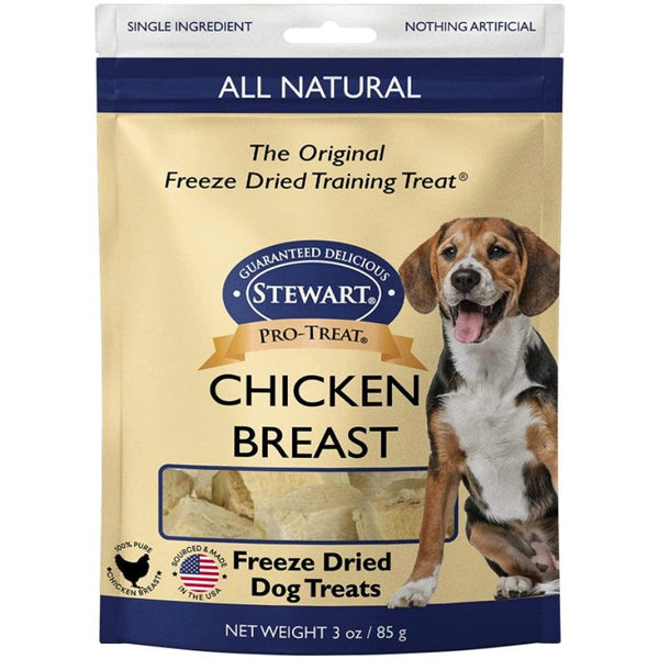 Stewart Freeze Dried Chicken Breast Treat, 3 oz-Dog-Stewart-PetPhenom