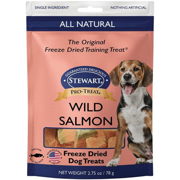 Stewart Freeze Dried Wild Salmon Treats-Dog-Stewart-PetPhenom