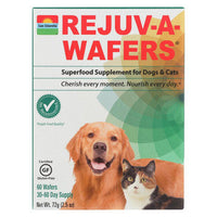 Sun Chlorella Rejuv-A-Wafers Superfood Supplement for Dogs and Cats - 60 Wafers-Dog-Sun Chlorella-PetPhenom