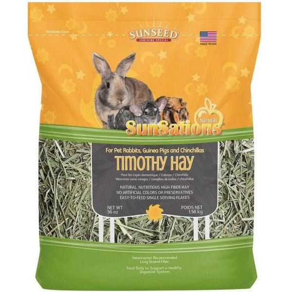 Sunseed SunSations Natural Timothy Hay, 56 oz-Small Pet-Sunseed-PetPhenom