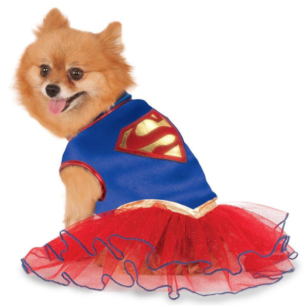 Supergirl Tutu Dress-Costumes-Rubies-XS-PetPhenom