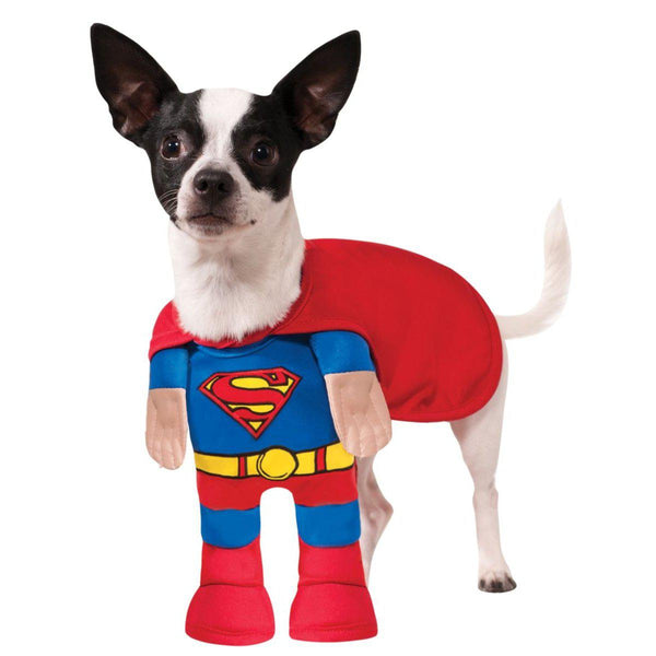 Superman Pet Costume-Costumes-Rubies-XS-PetPhenom