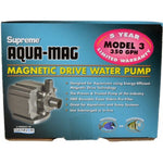 Supreme Aqua-Mag Magnetic Drive Water Pump, Aqua-Mag 3 Pump (350 GPH)-Fish-Supreme-PetPhenom
