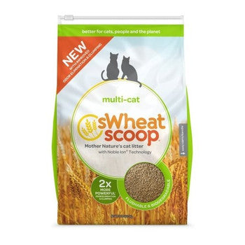 Swheat Scoop Cat Litter - Multi Cat - Case of 1 - 12 lb.-Cat-Swheat Scoop-PetPhenom