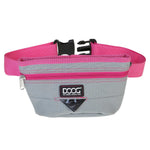 DOOG Treat and Training Pouch with Hinge Closure Large Grey/Pink 2.78" x 7.87" x 4.72"-Dog-DOOG-PetPhenom