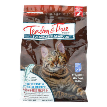 Tender & True Cat Food Ocean Whitefish And Potato - Case of 6 - 3 LB-Cat-Tender And True-PetPhenom