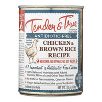 Tender & True Dog Food Chicken And Brown Rice - Case of 12 - 13.2 OZ-Dog-Tender And True-PetPhenom