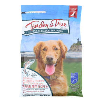 Tender & True - Dog Food Slmn Sweet Pot - Case of 6 - 4.00 LB-Dog-Tender & True-PetPhenom