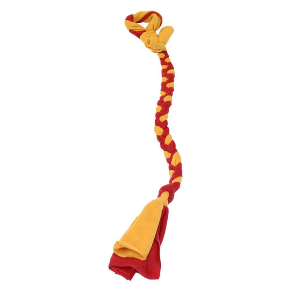 Tether Tug Braided Fleece Replacement Tether Toy Assorted Colors 30" x 2" x 2"-Dog-Tether Tug-PetPhenom