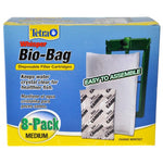 Tetra Bio-Bag Disposable Filter Cartridges, Medium - For Whisper 10, 10i, E, J & Micro Power Filters (8 Pack)-Fish-Tetra-PetPhenom