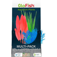 Tetra GloFish Aquarium Plant Multi-Pack Green, Blue, and Orange, 3 count-Fish-Tetra-PetPhenom