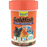 Tetra Goldfish Vitamin C Enriched Flakes, 0.42 oz-Fish-Tetra-PetPhenom