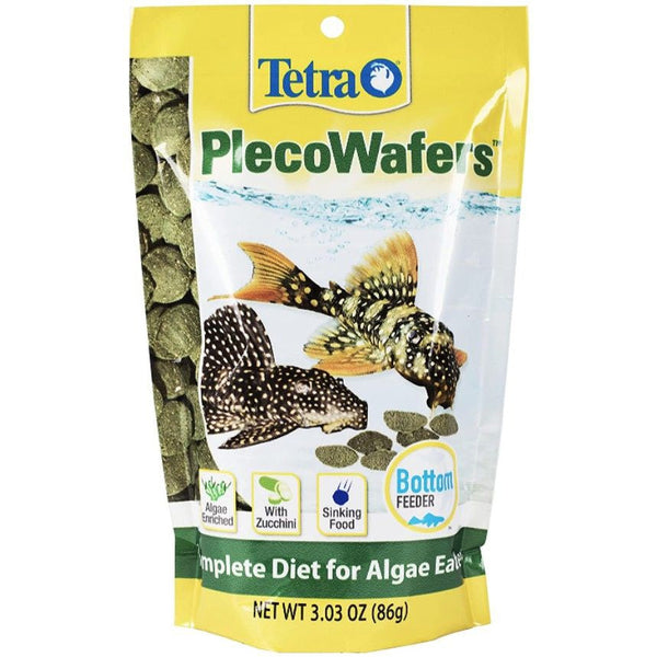 Tetra Pleco Wafers Complete Algae Eater Diet, 3.03 oz-Fish-Tetra-PetPhenom