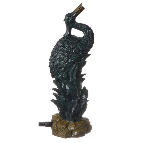 Tetra Pond Decorative Bird Spitter, 3.5"L x 3.5"W x 11.75"H-Fish-Tetra Pond-PetPhenom