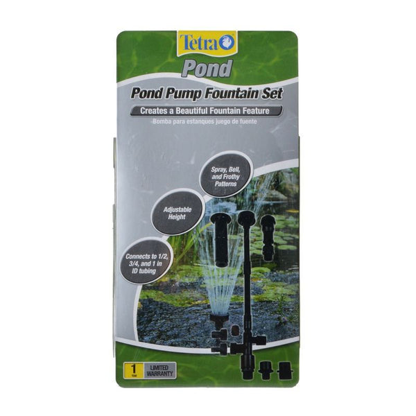 Tetra Pond Fountain Set for Water Garden Pumps, Large (3 Fountain Heads)-Fish-Tetra Pond-PetPhenom