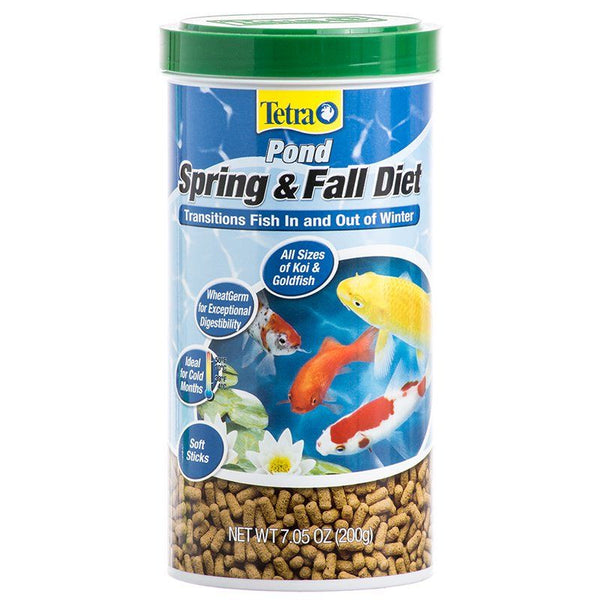 Tetra Pond Spring & Fall Diet Fish Food, 7.5 oz-Fish-Tetra Pond-PetPhenom