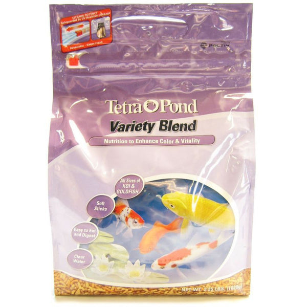 Tetra Pond Variety Blend Fish Food Sticks, 2.25 lbs-Fish-Tetra Pond-PetPhenom