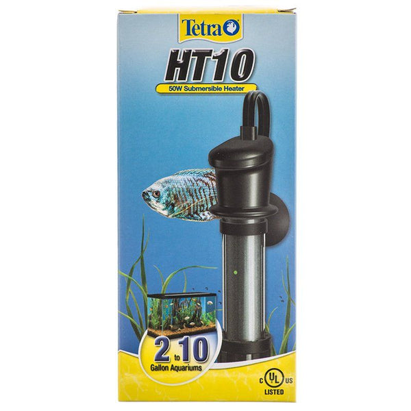 Tetra Submersible Heater, HT10 Heater - 50 Watt - (Aquariums 2-10 Gallons)-Fish-Tetra-PetPhenom