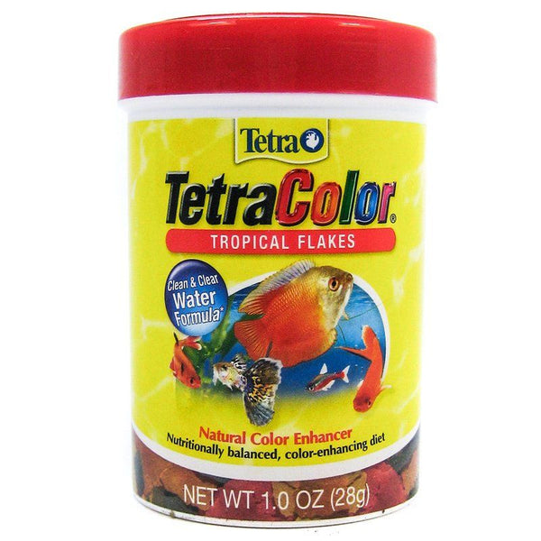 Tetra Tetra Tropical Color Flakes, 1 oz-Fish-Tetra-PetPhenom