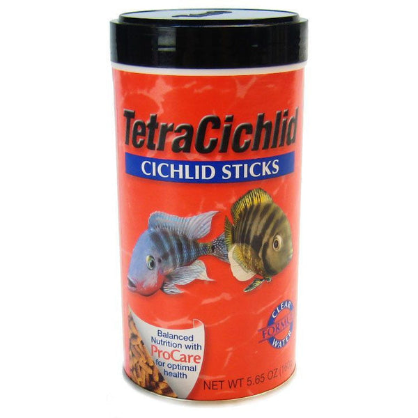 Tetra TetraCichlid Cichlid Sticks, 5.65 oz-Fish-Tetra-PetPhenom