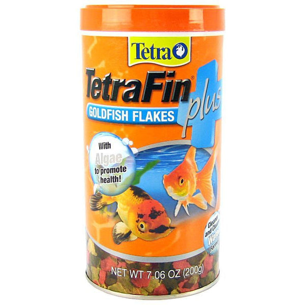 Tetra TetraFin Plus Goldfish Flakes Fish Food, 7.06 oz-Fish-Tetra-PetPhenom