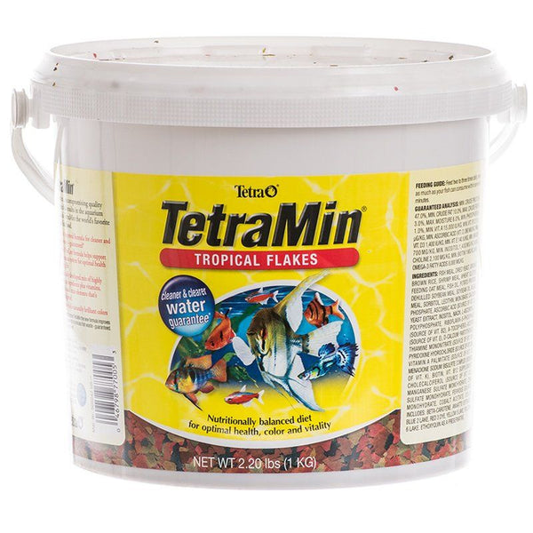 Tetra TetraMin Tropical Flakes Fish Food, 2.2 lbs-Fish-Tetra-PetPhenom
