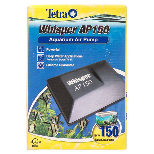 Tetra Whisper Air Pump - Deep Water, AP 150 - 1 Air Outlet (150 Gallons)-Fish-Tetra-PetPhenom