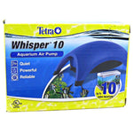 Tetra Whisper Aquarium Air Pumps (UL Listed), Whisper 10 - Up to 10 Gallons (1 Outlet)-Fish-Tetra-PetPhenom
