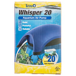 Tetra Whisper Aquarium Air Pumps (UL Listed), Whisper 20 - Up to 20 Gallons (1 Outlet)-Fish-Tetra-PetPhenom