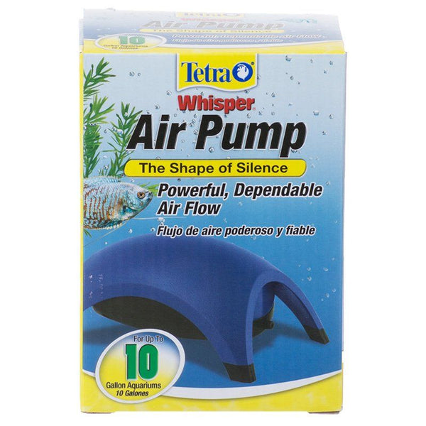 Tetra Whisper Aquarium Air Pumps, Whisper 10 - Up to 10 Gallons (1 Outlet)-Fish-Tetra-PetPhenom