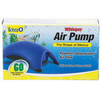 Tetra Whisper Aquarium Air Pumps, Whisper 60 - Up to 60 Gallons (2 Outlets)-Fish-Tetra-PetPhenom