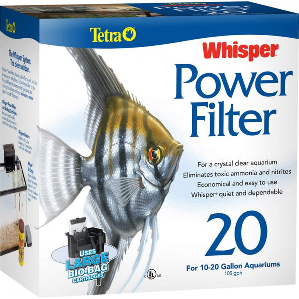 Tetra Whisper Power Filter for Aquariums, PF-20 (10-20 Gallon Aquariums)-Fish-Tetra-PetPhenom