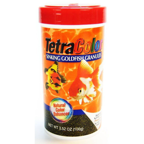 TetraColor Sinking Goldfish Granules, 3.52 oz-Fish-Tetra-PetPhenom