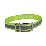 The Buzzard's Roost Reflective Collar Strap 1" Yellow 1" x 24"-Dog-The Buzzard's Roost-PetPhenom