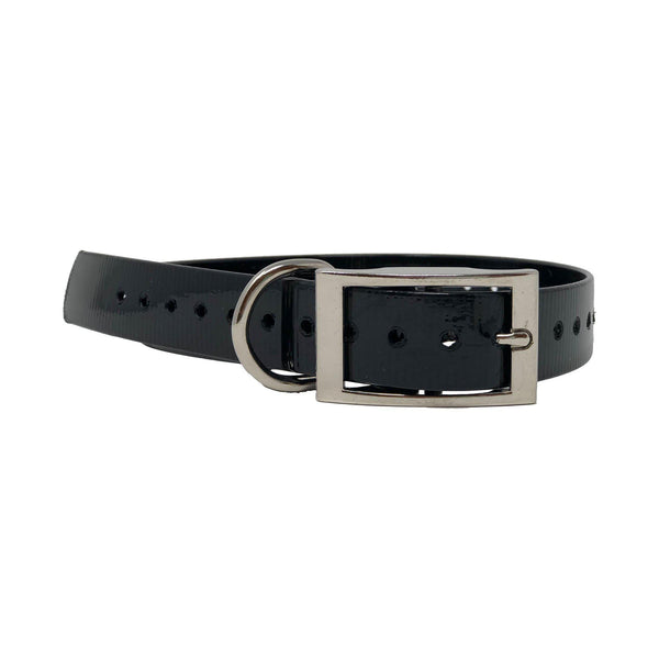 The Buzzard's Roost Replacement Collar Strap 1" Black 1" x 24"-Dog-The Buzzard's Roost-PetPhenom