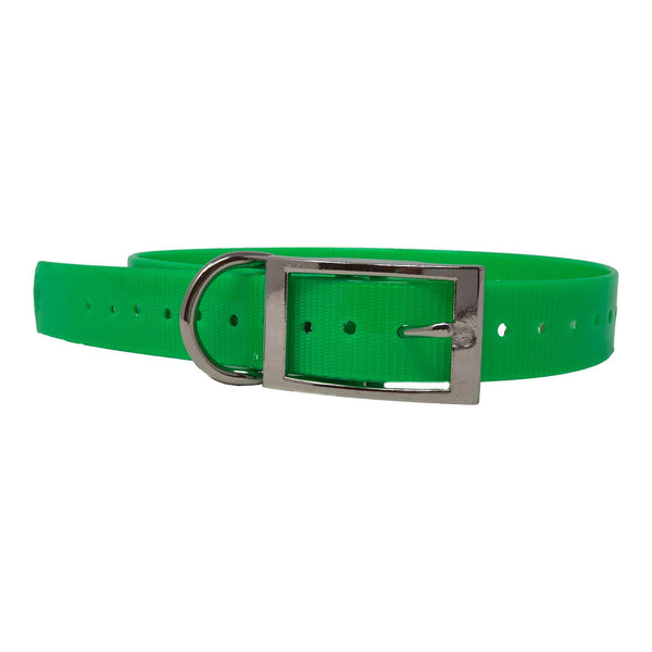 The Buzzard's Roost Replacement Collar Strap 1" Neon Green 1" x 24"-Dog-The Buzzard's Roost-PetPhenom