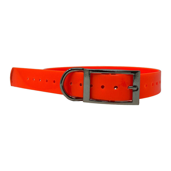 The Buzzard's Roost Replacement Collar Strap 1" Orange 1" x 24"-Dog-The Buzzard's Roost-PetPhenom