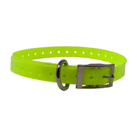 The Buzzard's Roost Replacement Collar Strap 3/4" Neon Yellow 3/4" x 24"-Dog-The Buzzard's Roost-PetPhenom